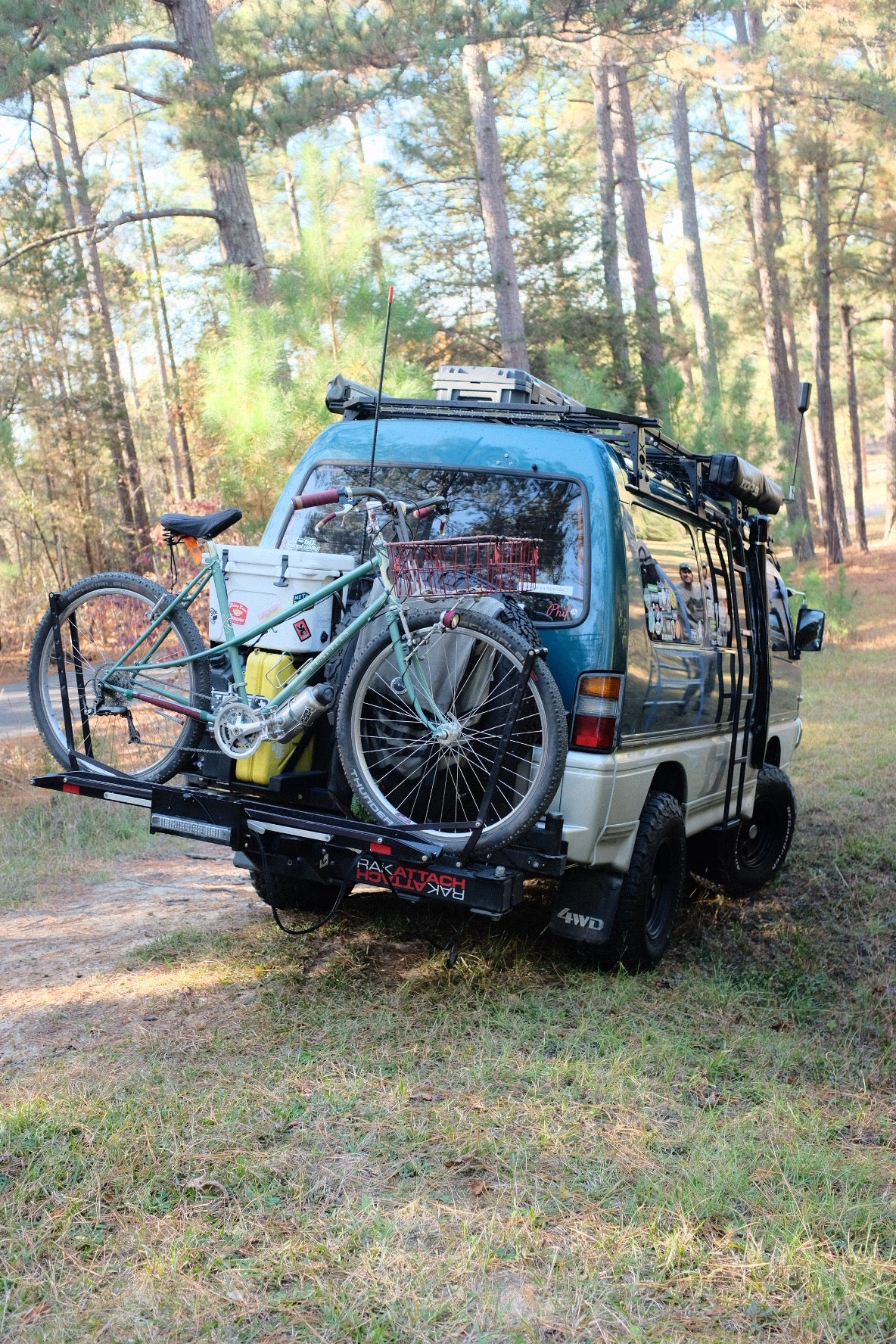 Swing out carrier
