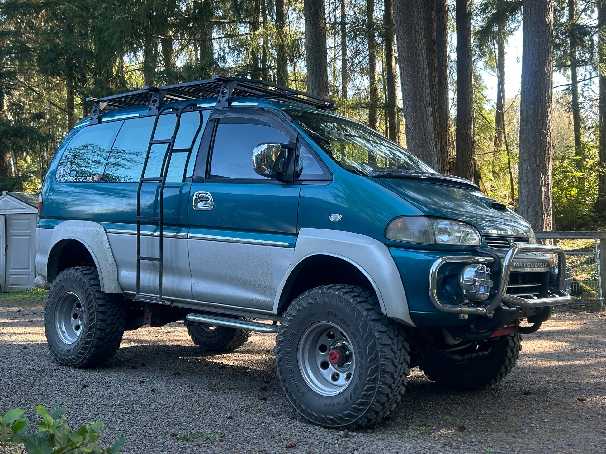 mitsubishi l400 space gear 4x4 Mitsubishi Delica L400 Full roof rack – Xplormor Offroad